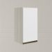 Armario Aereo 1 Porta MDF 35 cm Kali 16089 Bianco Toq Branco Uv Nicioli