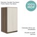 Armario Aereo 1 Porta MDF 35 cm Kali 16089 Carvalho Toq Bianco Toq Nicioli