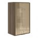 Armario Aereo 1 Porta Vidro MDF 40 cm Kali 1220261 Carvalho Toq Nicioli