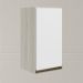 Armario Aereo 1P MDF 40 cm Kali 12202 Bianco Toq Branco Uv Nicioli