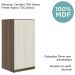 Armario Aereo 1P MDF 40 cm Kali 12202 Carvalho Toq Bianco Toq Nicioli