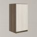 Armario Aereo 1P MDF 40 cm Kali 12202 Carvalho Toq Bianco Toq Nicioli