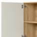 Armario Aereo 2 PT 80 cm 16980 Freijo Off White Cristal Nicioli