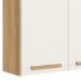 Armario Aereo 2 PT 80 cm 16980 Freijo Off White Cristal Nicioli