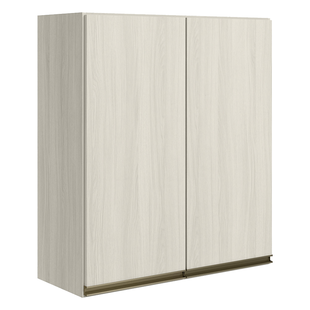 Armario Aereo 2 Portas MDF 60 cm Kali 12205 Bianco Toq Bianco Toq Nicioli