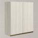 Armario Aereo 2 Portas MDF 60 cm Kali 12205 Bianco Toq Bianco Toq Nicioli
