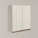 Armario Aereo 2 Portas MDF 60 cm Kali 12205 Bianco Toq Bianco Toq Nicioli