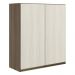 Armario Aereo 2 Portas MDF 70 cm Kali 12208 Carvalho Toq Bianco Toq Nicioli