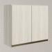 Armario Aereo 2 Portas MDF 80 cm Kali 12211 Bianco Toq Bianco Toq Nicioli