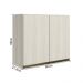 Armario Aereo 2 Portas MDF 80 cm Kali 12211 Bianco Toq Bianco Toq Nicioli