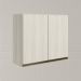 Armario Aereo 2 Portas MDF 80 cm Kali 12211 Bianco Toq Bianco Toq Nicioli