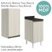 Armario Aereo Balcao 1 Porta 40cm MDF Kali Bianco Toq Bianco Toq Nicioli