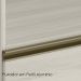 Armario Aereo Balcao Forno 80cm MDF Kali Bianco Toq Bianco Toq Nicioli