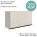 Armario Aereo Basc MDF 60 cm Kali 16337 Bianco Toq Bianco Toq Nicioli
