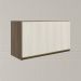 Armario Aereo Basc MDF 60 cm Kali 16337 Carvalho Toq Bianco Toq Nicioli
