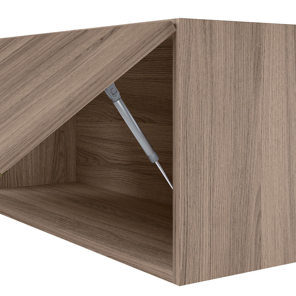 Armario Aereo Basc MDF 60 cm Kali 16337 Carvalho Toq Carvalho Toq Nicioli