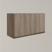 Armario Aereo Basc MDF 60 cm Kali 16337 Carvalho Toq Carvalho Toq Nicioli