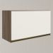 Armario Aereo Basc MDF 60 cm Kali 16337 Carvalho Toq Off White Cetim Nicioli