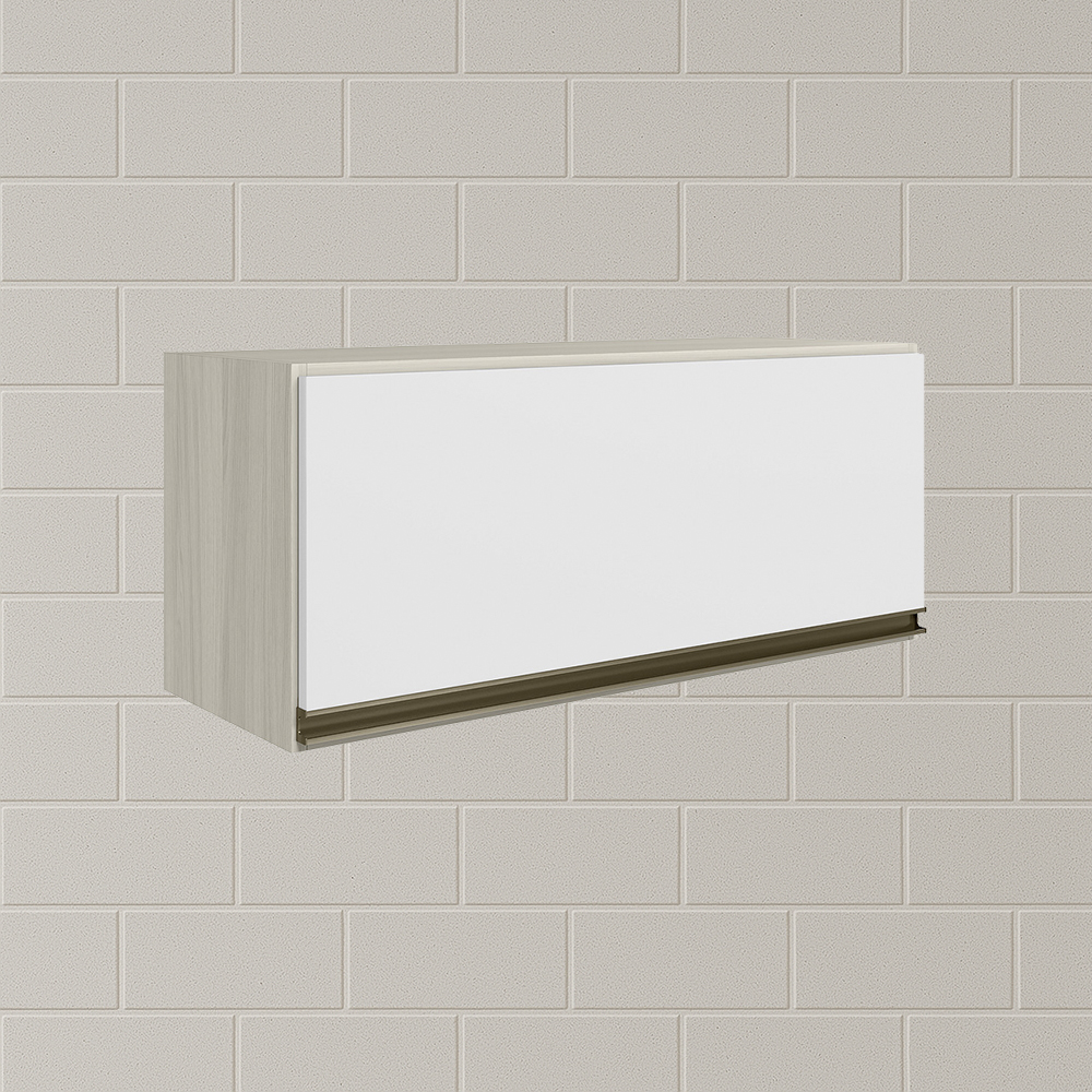Armario Aereo Basc MDF 70 cm Kali 16339 Bianco Toq Branco Uv Nicioli