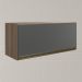 Armario Aereo Basc MDF 70 cm Kali 16339 Carvalho Toq Chumbo Nicioli