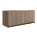 Armario Aereo Basc MDF 80 cm Kali 16341 Carvalho Toq Carvalho Toq Nicioli