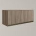 Armario Aereo Basc MDF 80 cm Kali 16341 Carvalho Toq Carvalho Toq Nicioli