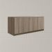Armario Aereo Basc MDF 80 cm Kali 16341 Carvalho Toq Carvalho Toq Nicioli