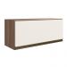 Armario Aereo Basc MDF 80 cm Kali 16341 Carvalho Toq Off White Cetim Nicioli