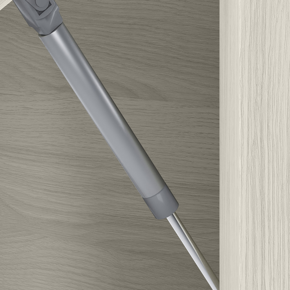 Armario Aereo Basculante Vidro MDF 80 cm Kali 1634161 Bianco Toq Nicioli