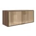 Armario Aereo Basculante Vidro MDF 80 cm Kali 1634161 Carvalho Toq Nicioli