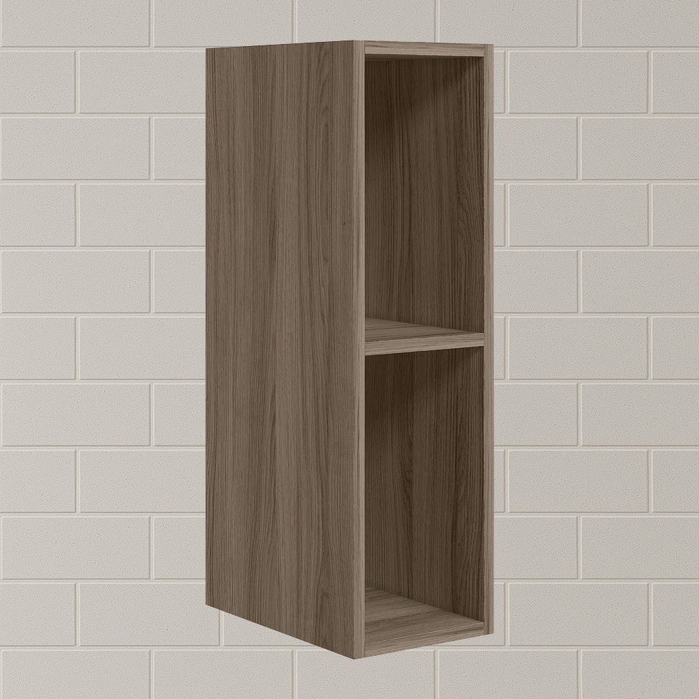 Armario Aereo Nicho MDF 20 cm Kali 12199 Carvalho Toq Nicioli
