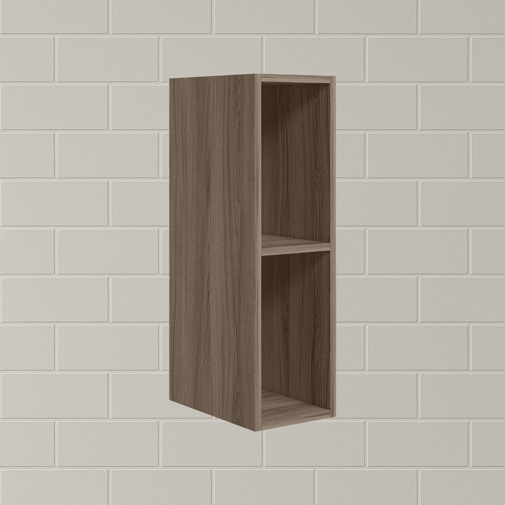 Armario Aereo Nicho MDF 20 cm Kali 12199 Carvalho Toq Nicioli