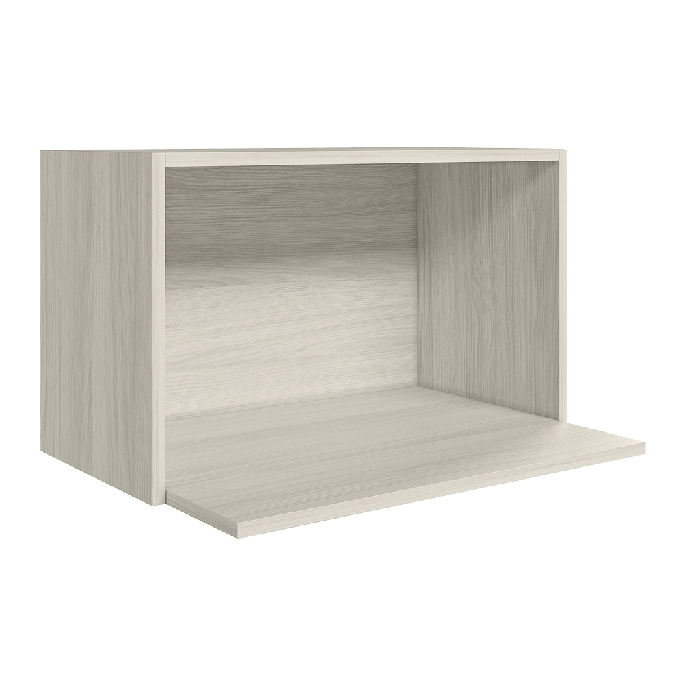 Armario Aereo Porta Microondas MDF 60 cm Kali 15214 Bianco Toq Nicioli