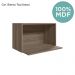 Armario Aereo Porta Microondas MDF 60 cm Kali 15214 Carvalho Toq Nicioli