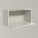 Armario Aereo Porta Microondas MDF 70 cm Kali 15219 Bianco Toq Nicioli