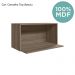 Armario Aereo Porta Microondas MDF 70 cm Kali 15219 Carvalho Toq Nicioli