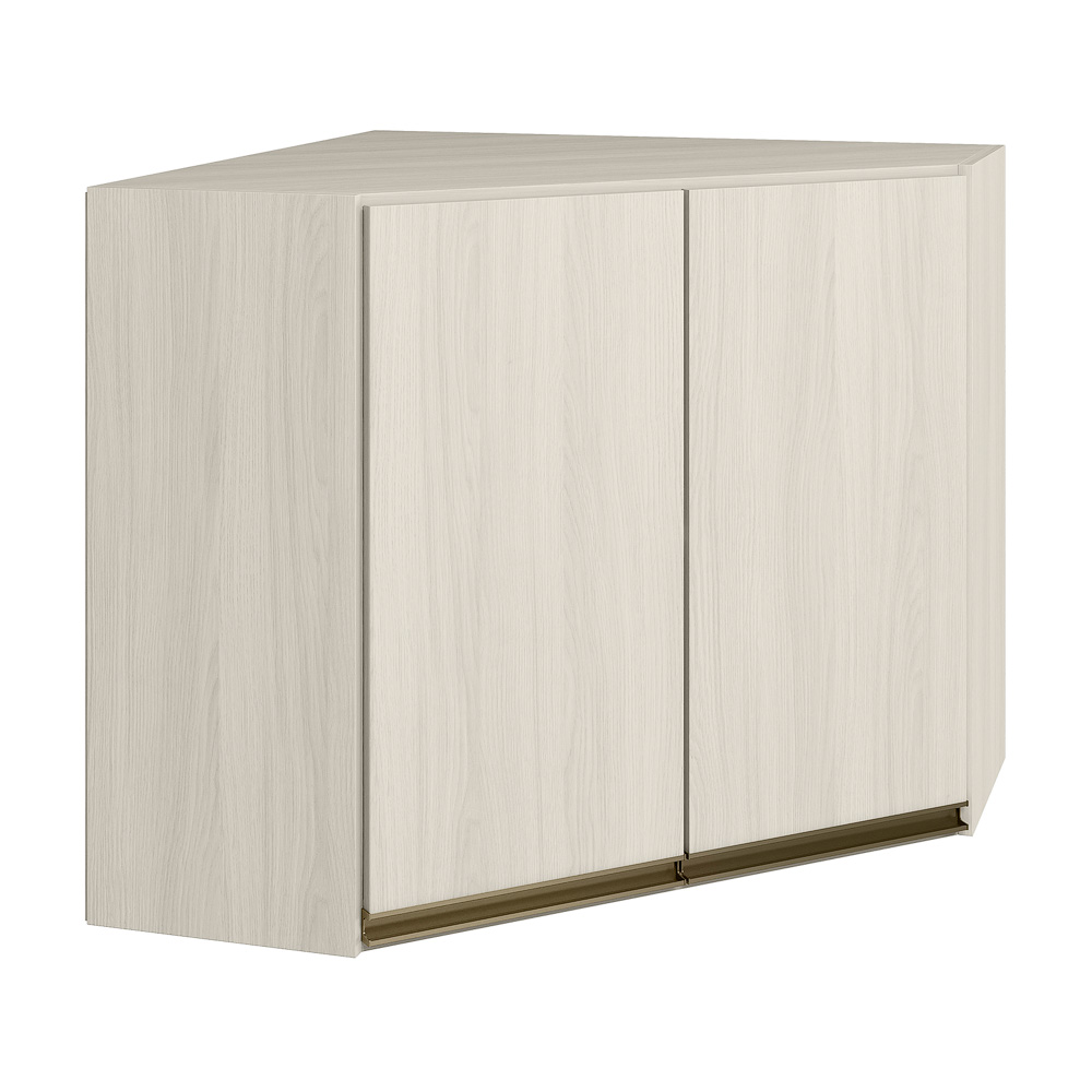 Armario Canto Obliquo 2P MDF 75cm Kali 12209 Bianco Toq Bianco Toq Nicioli