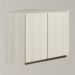 Armario Canto Obliquo 2P MDF 75cm Kali 12209 Bianco Toq Bianco Toq Nicioli