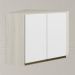 Armario Canto Obliquo 2P MDF 75cm Kali 12209 Bianco Toq Branco Uv Nicioli