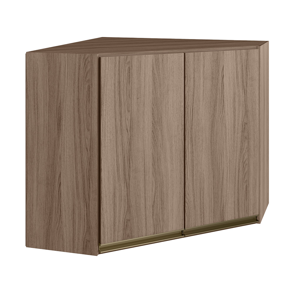 Armario Canto Obliquo 2P MDF 75cm Kali 12209 Carvalho Toq Carvalho Toq Nicioli