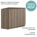 Armario Canto Obliquo 2P MDF 75cm Kali 12209 Carvalho Toq Carvalho Toq Nicioli
