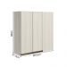 Armario Canto Reto 2P MDF 86 cm Kali 12043 Bianco Toq Bianco Toq Nicioli