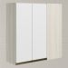 Armario Canto Reto 2P MDF 86 cm Kali 12043 Bianco Toq Branco Uv Nicioli