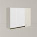 Armario Canto Reto 2P MDF 89cm Kali 12213 Bianco Toq Branco Uv Nicioli