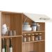 Armario Cozinha 6 Portas e 2 Gavetas Salsa Ipe/Off White