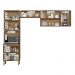 Armario de Cozinha Compacta Paolla 261,2 cm com 8 Portas Ipe/Fendy