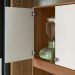 Armario de Cozinha Erva Doce 90 cm 6 Portas e 1 Gaveta Ipe/Off White