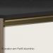 Balcao Canto Obliquo Tampo MDF Kali 12222 Carvalho Toq Off White Cetim Nicioli