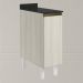Balcao Com Tampo 1P 30 cm MDF Kali 12217 Bianco Toq Bianco Toq Nicioli
