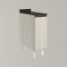 Balcao Com Tampo 1P 30 cm MDF Kali 12217 Bianco Toq Bianco Toq Nicioli